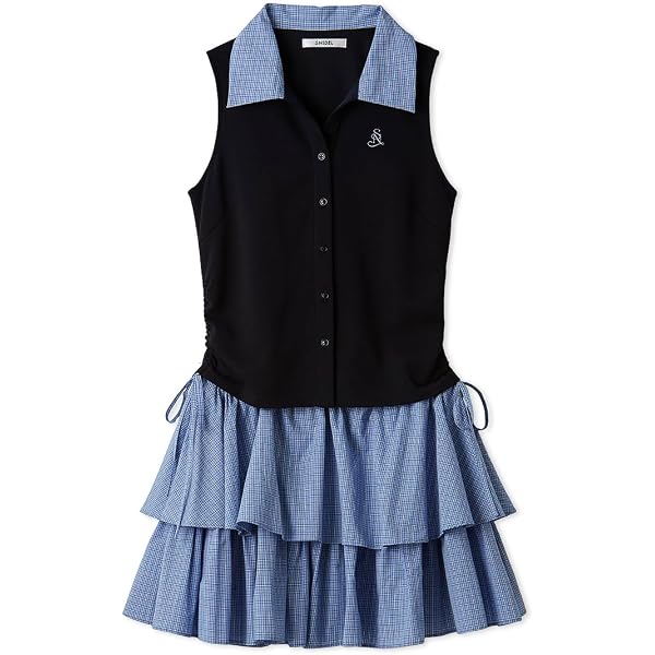 Amazon.co.jp: ANDMARY アンドマリー lotta frill mini dress black